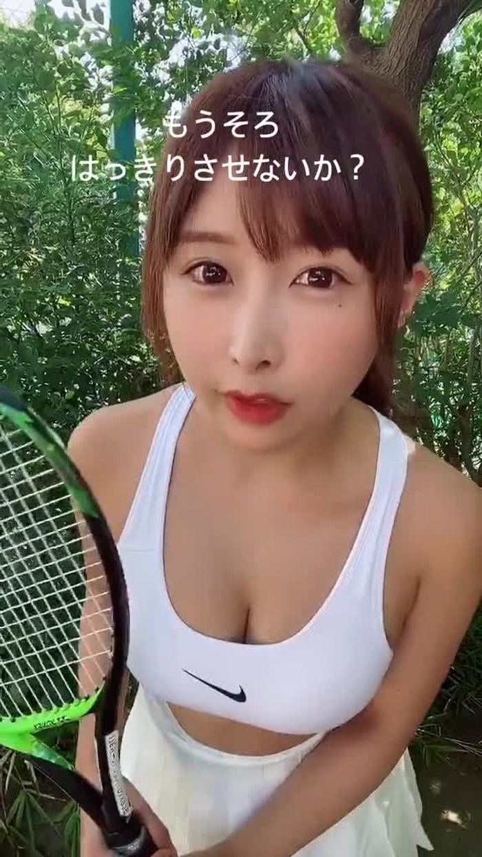 今日もハッキリしないから、テニスしに来た🥺🎾