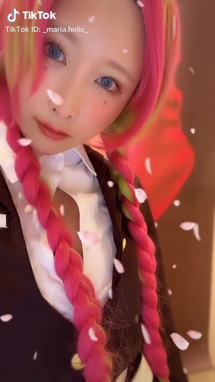 目、緑じゃなくてごめんなさい。#鬼滅の刃 #甘露寺蜜璃