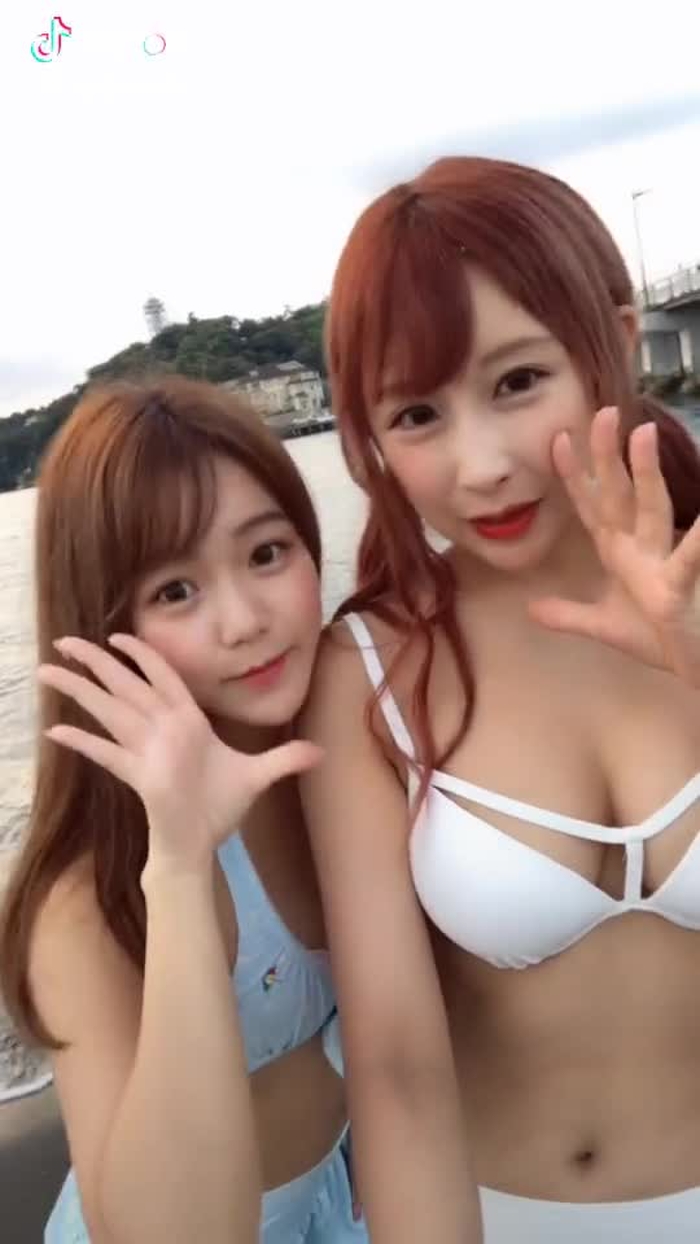 #江ノ島 #オリジナルダンス #nanana #ビーチ #海 #水着 @まなぴ😈💗