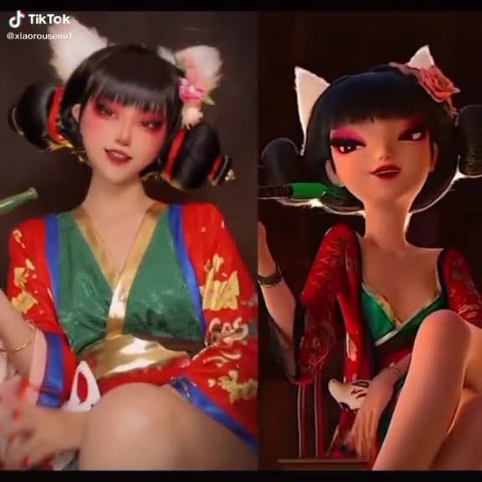 这是不是你们喜欢看的与宝青坊主的合拍？ #国风合伙人  #小柔SeeU #cosplay #tiktokindia #暑期游戏玩玩节 #声控电眼术 #国风合伙人 #cosplay #最强国风合伙人拿来吧你 #青蛇劫起变装 #有杀气童话2 #foryou #tiktok