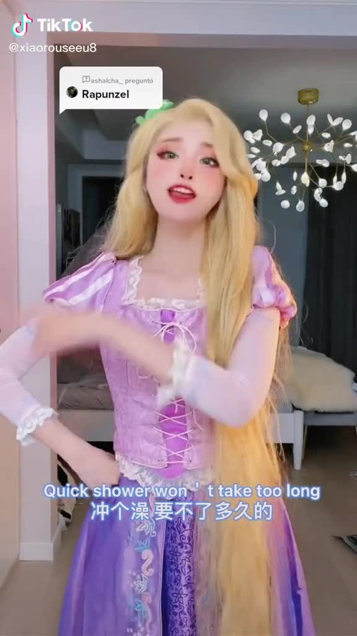 Responder a @ashalcha_  aprendo el español quien me enseña el que mas comente lo elijo #princess #viralvideo #foryou #rapunzel #fypシ