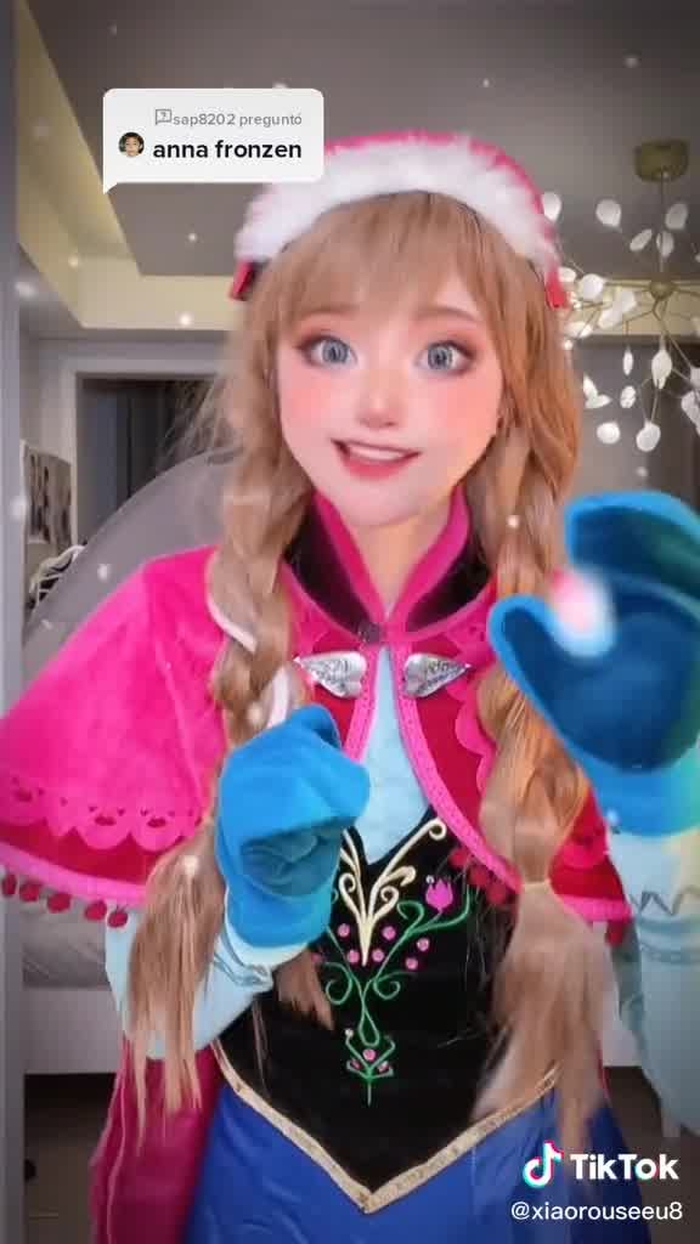 Responder a @sap8202 #viralvideo #foryou #fy #princess #annafrozen hello