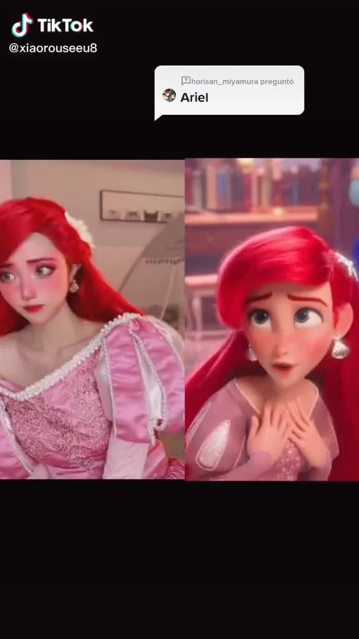 Responder a @horisan_miyamura #viral_video #foryou #fyp #princess #ariel