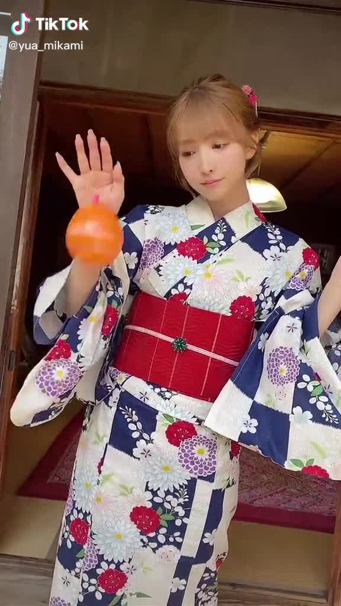 浴衣きました。