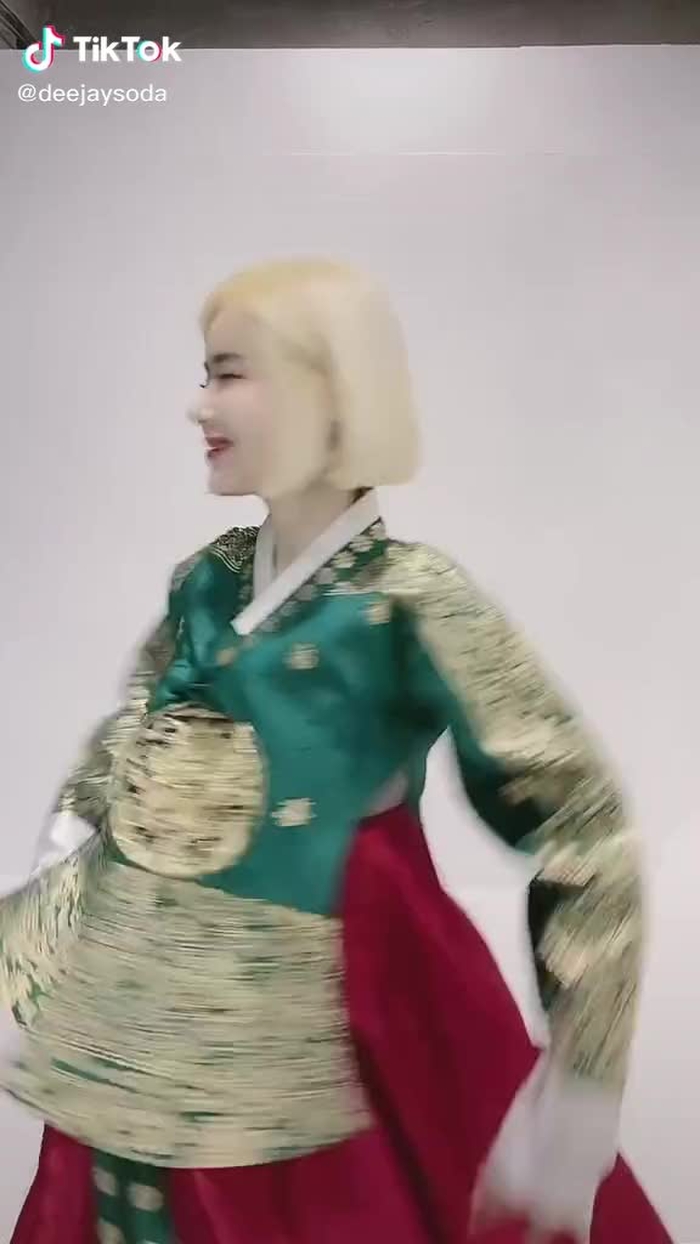 #레트로만화 한복소다 어때?💚❤️🥰🥰 #djsoda #dj소다 #디제이소다 17