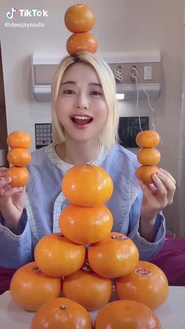 드디어 퇴원해요!!🧡그동안 많이 걱정해주셔서 감사합니다🙏🏻퇴원기념 #귤🍊 쌓기 영상!!🥰