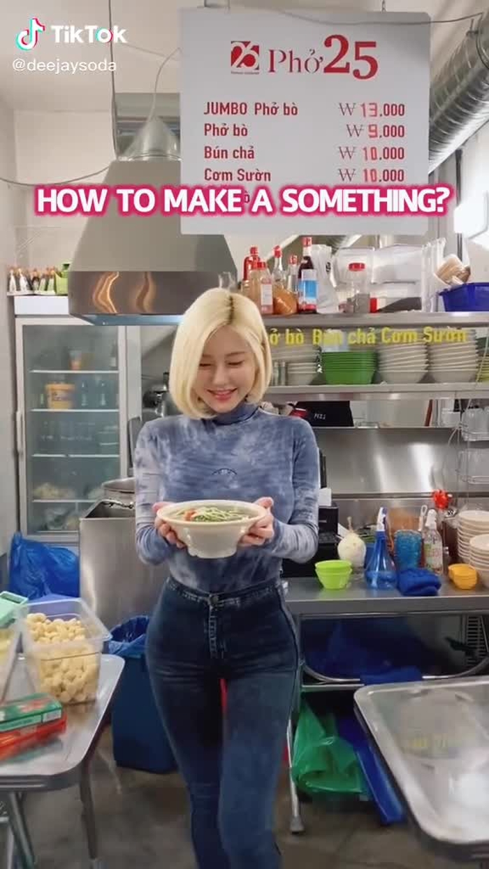 쌀국수집에서 알바하다가 손님 꼬신 썰 (feat.권혁수오빠)🤣🤣 #pho #ricenoodle #djsoda #디제이소다 #dj소다