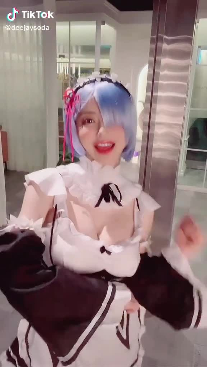 나 다음 코스프레는 뭘로할지 추천해줘💘 #djsoda #디제이소다 #dj소다 #렘 #rem