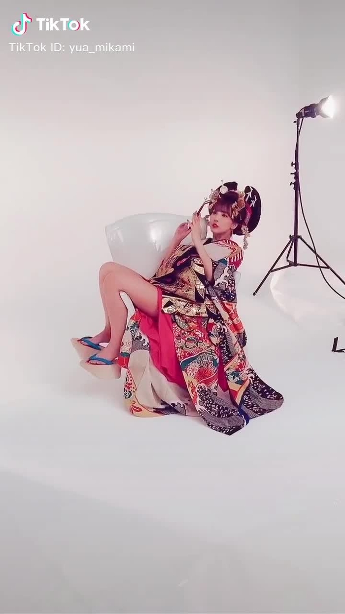 花魁♫おいらん♫3年連続で花魁グラビア撮らせて頂いてます！#tiktokグルメ #ticktok #日常に役立つ