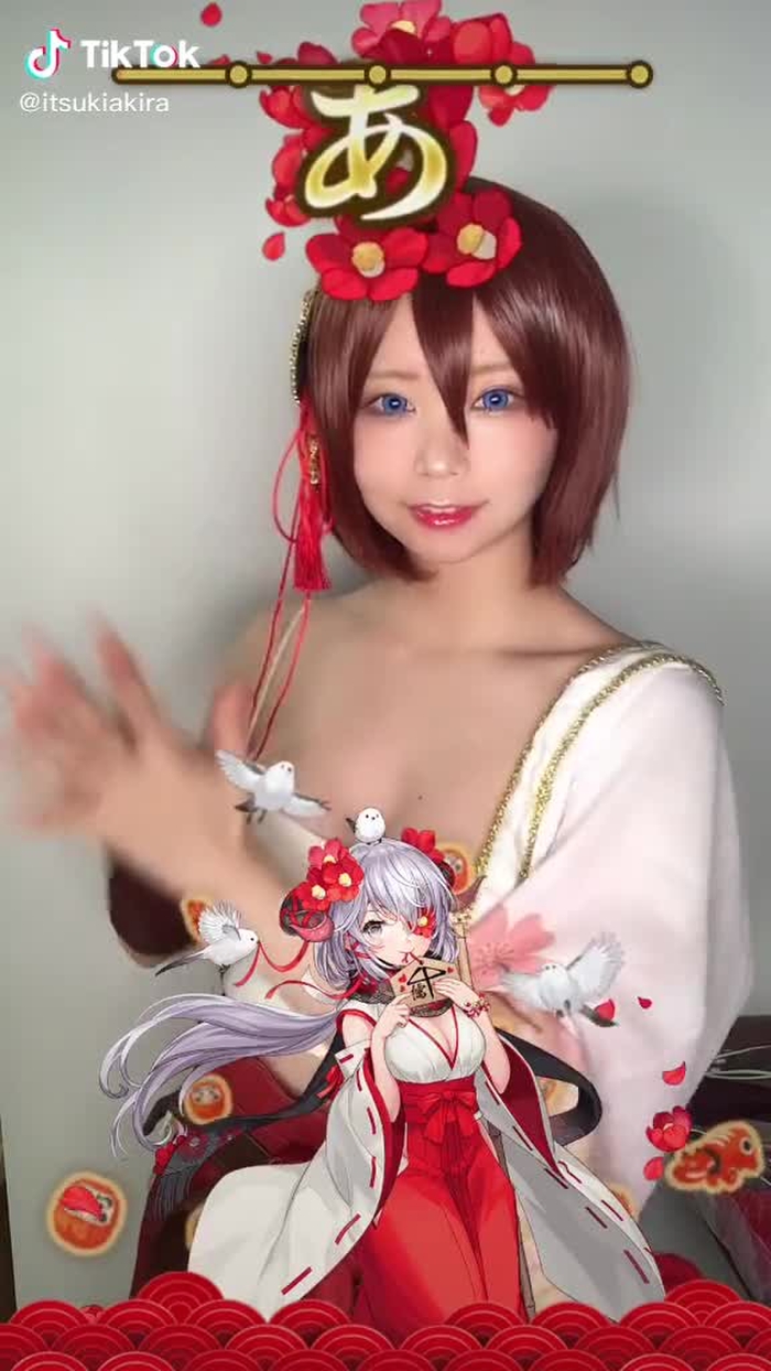 放置少女ハッシュタグチャレンジに参加したよ〜#新年放置少女祭り 今回は韓当のコスプレをしてみました！@houchishoujo