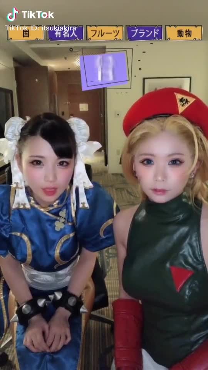 イベント待機時間に遊んでた@くるるん🐥🌸倉坂くるる 全問正解！！！！！！！！！！！#脳トレクイズ  #コスプレ #コスプレイヤー#ストリートファイター #streetfighter #cosplay