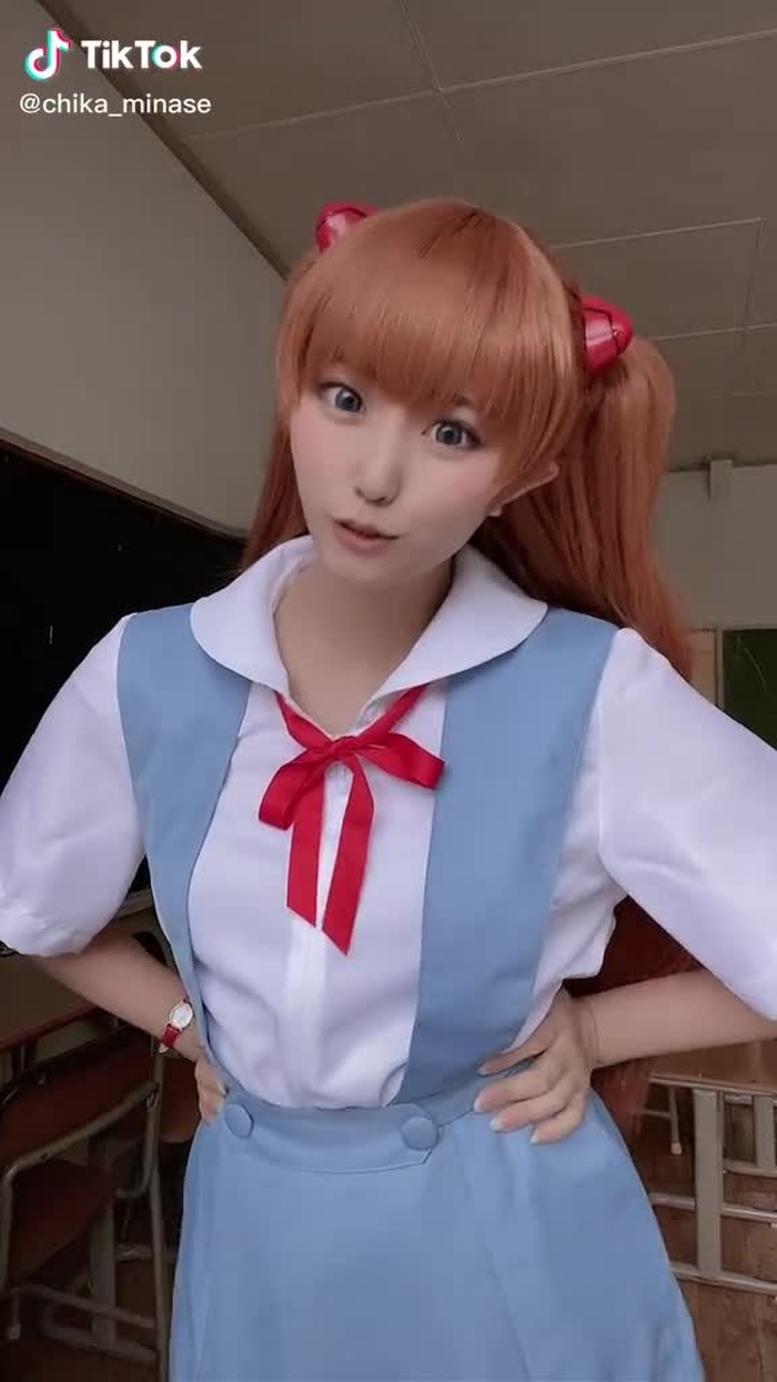 さあ、行くわよ！ #水瀬ちか #オススメのりたい #オススメ乗ってたら教えて #コスプレ #アスカ #アスカ・ラングレー #エヴァ