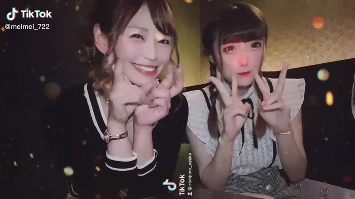 元々一緒に働いてたあやかが遊びに来てくれたよ👯‍♀️💙 #富山 #AZITO #キャバ嬢 #キャバクラ #グッバイ宣言 #バズれ@clubjuno_ayaka