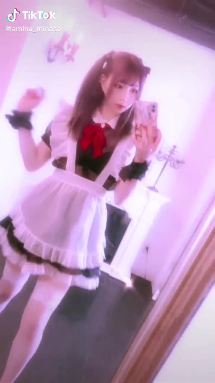 🖤 #腰振りダンス #コスプレ #メイド