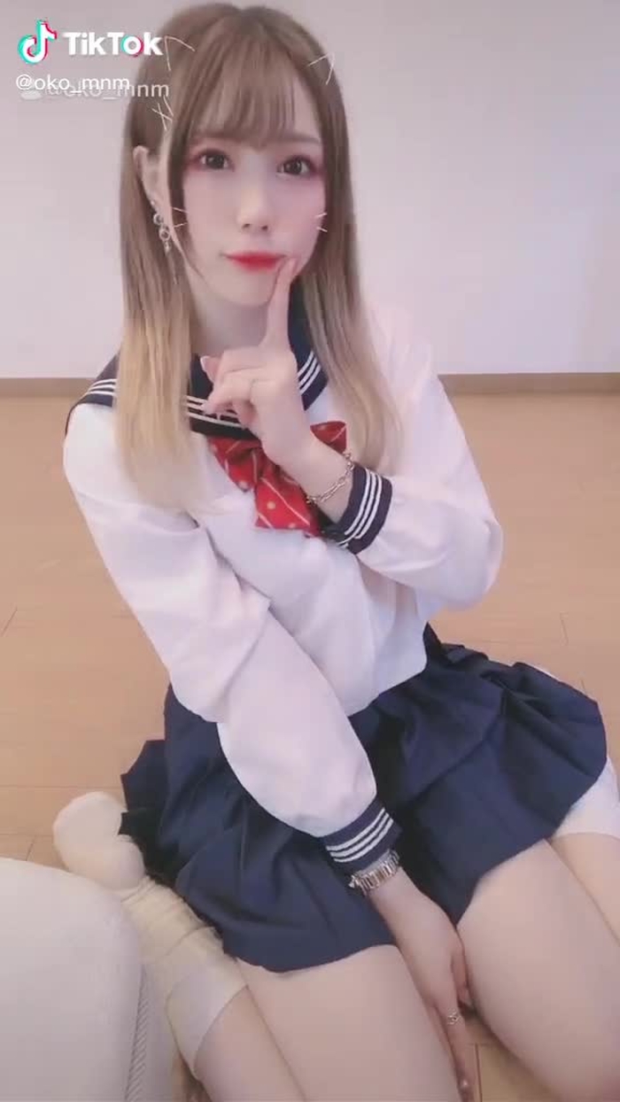 🎮💗 #ダダダダ天使 #おうちで過ごし隊 #おうちでコスプレ #セーラー服 #jk 2