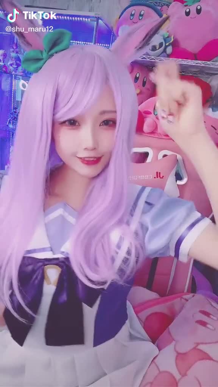 ドキドキドキドキどん…( 'ω')ふぁっ #ウマ娘 #ウマ娘コスプレ #メジロマックイーン #コスプレイヤー