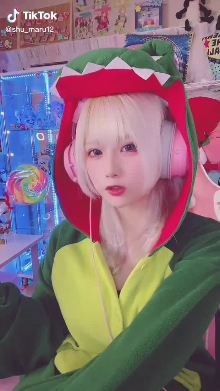 ( •ω-  )☆ #推しマコス #🦖🍭