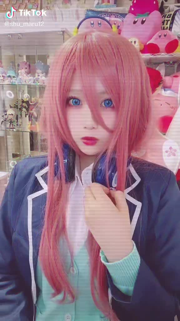 #五等分の花嫁 #中野三玖 #内カメ反転 #三玖コスプレ 推しコスやっとでけた🥺❤️