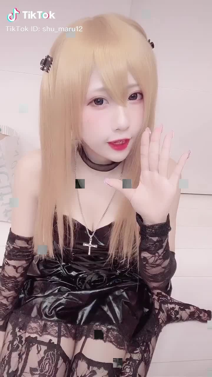今年最後の自己満コスプレ💕 #デスノート 📓 #ミサミサ 来年もみんなよろしくね🥰 #コスプレ #宅コス #みんなでtiktok #死ぬまでよろしく ❤