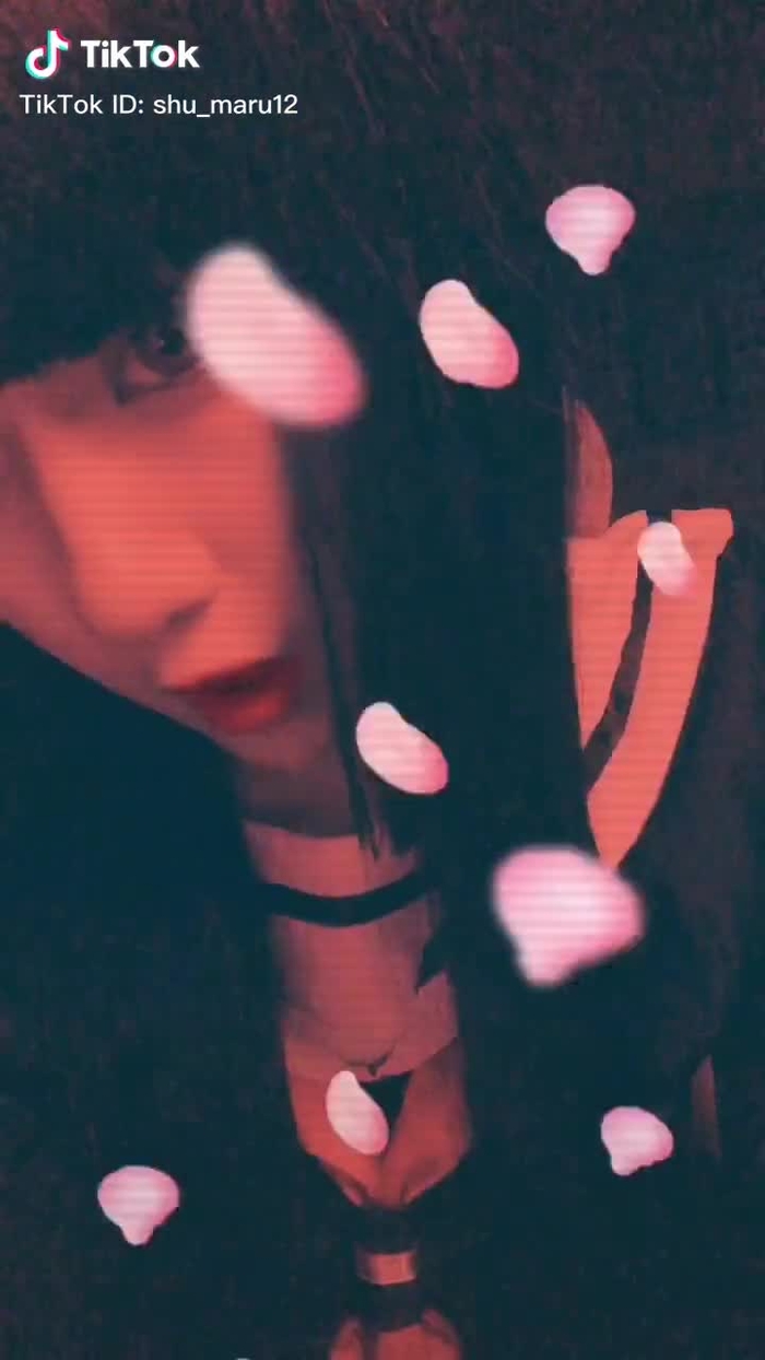 コス配信見に来てくれた人ありがと💩❤️ #地獄少女 #閻魔あい #コスプレ #コスプレ配信 #宅コス #制服 #おすすのりたい