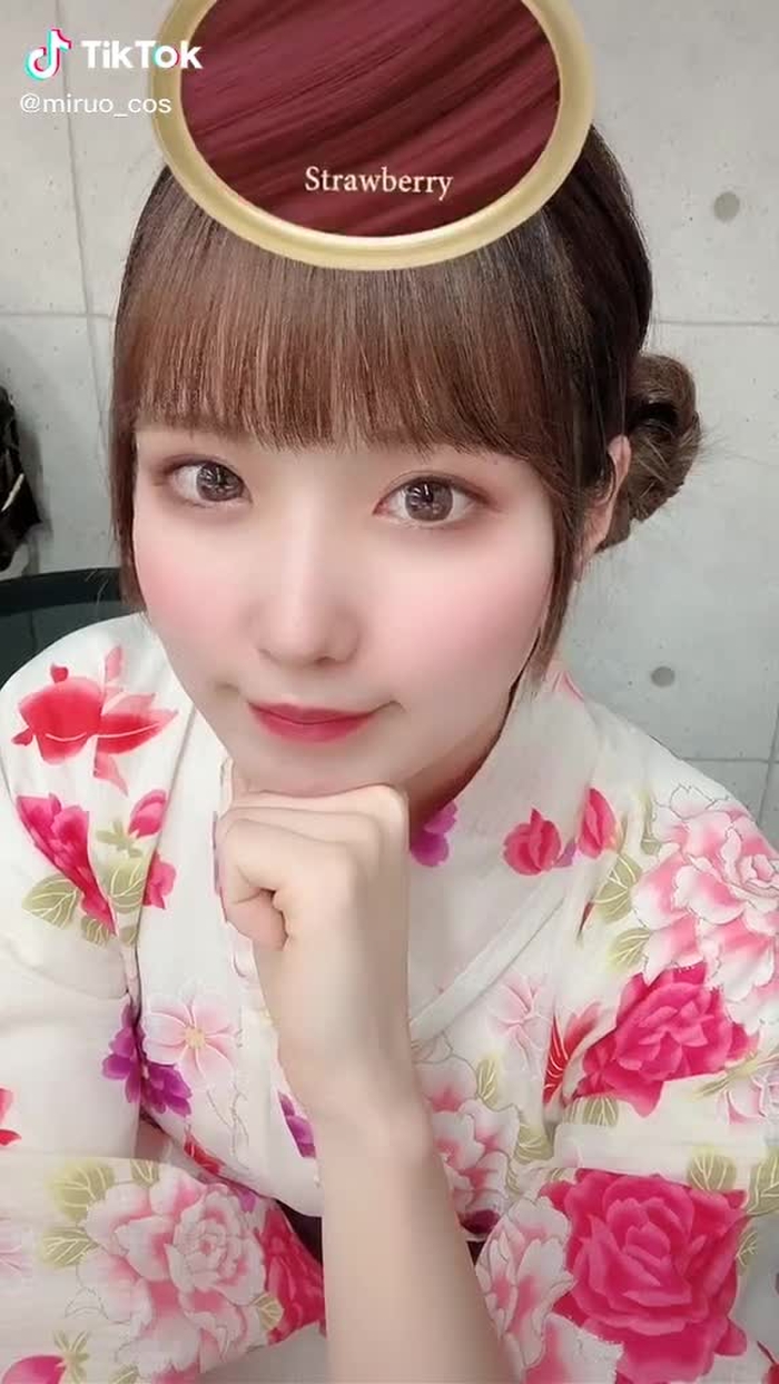 #髪色診断 #浴衣 #tiktok夏祭り 17