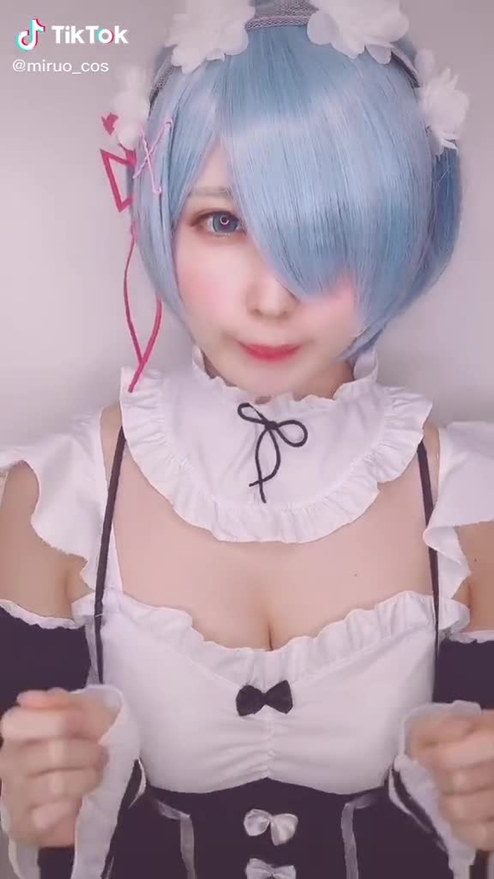 だからメイドである、レムが来たんです #レムチャレンジ #リゼロ #本気出してみた