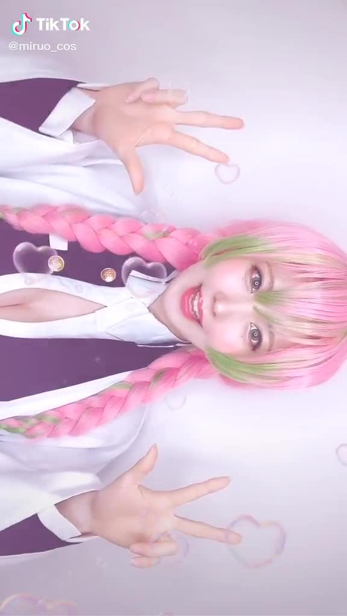 ⭐️チューリングラブ踊ってみた⭐️ #鬼滅の刃 #甘露寺蜜璃 #コスプレ