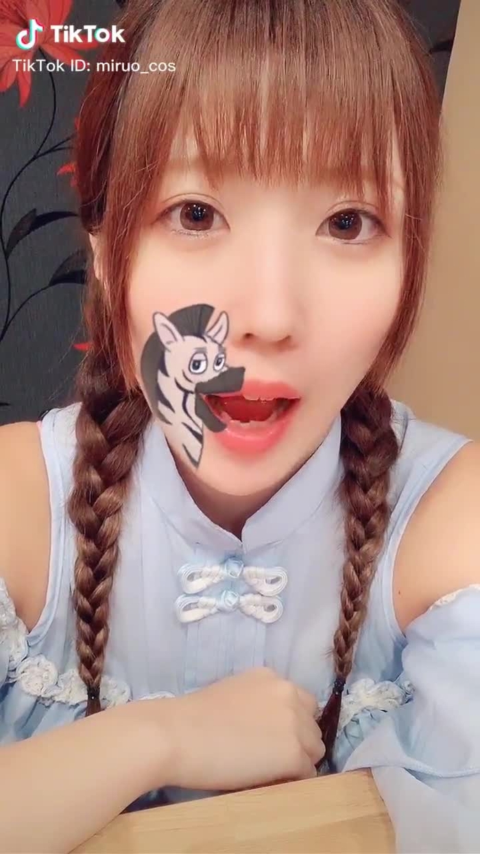 音源がバグって全然リップシンクできなかった図🙃 #しまうまになりたいな #コスプレイヤー #コンカフェ #ガールズチェンジ #大人の趣味時間 #facestamp #animal