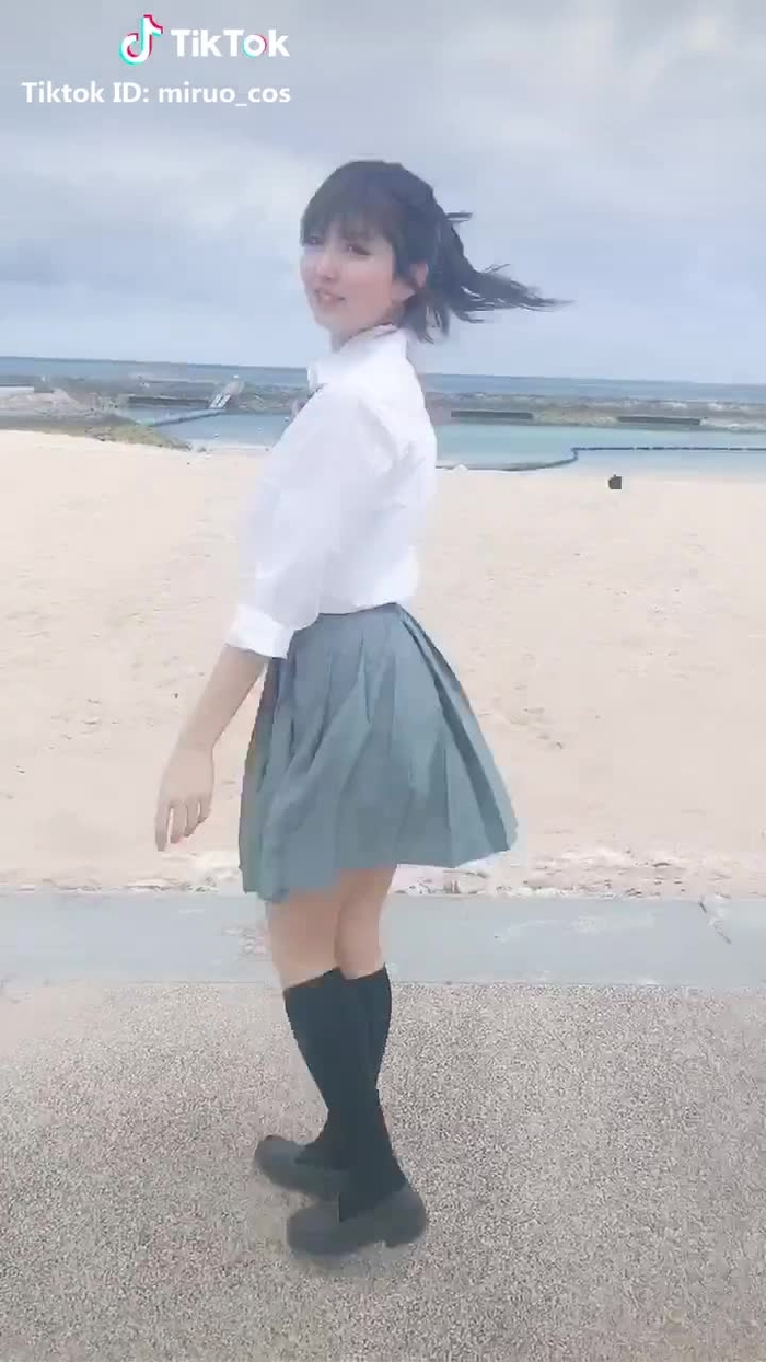 #ムービーストーリーズ #沖縄 #海 #制服 #コスプレイヤー #おすすめのりたい #cosplay 3