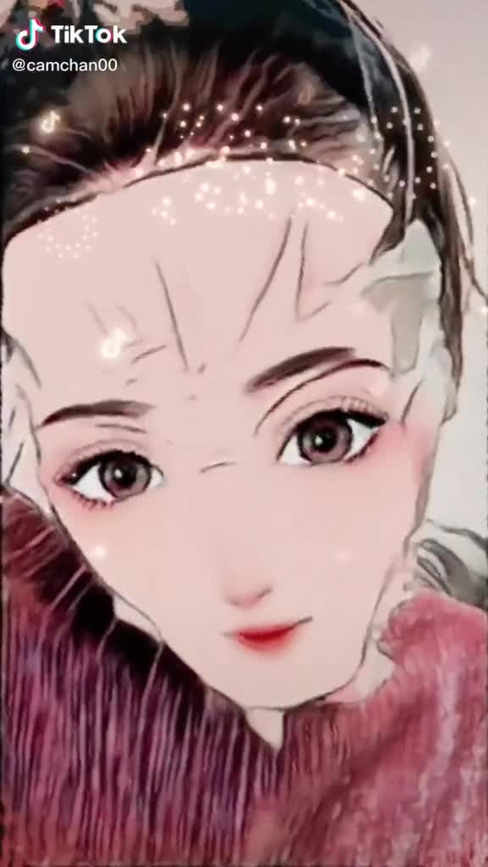 皮剥がしたみたいw#レトロアニメ化