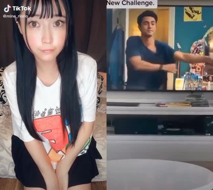 @cainguzman さんと一緒に#デュエット リクエストにお応えしてみました❣️🙋‍♀️✨ #tシャツ早脱ぎチャレンジ #おすすめのりたい #グラドル