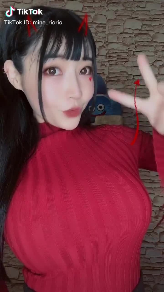 😽💋 #グラドル #tiktokバレンタイン #小悪魔女子 #おすすめのりたい 18