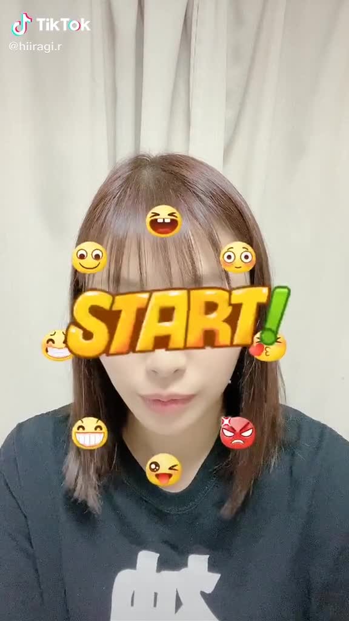 #絵文字チャレンジ 3回目のやつ真顔すぎる😂またやりたいな✨#tiktok初心者 #おうち時間