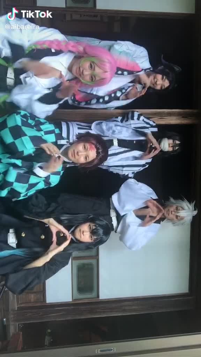 #ディスコカラー  #tiktok夏祭り #鬼滅の刃　#コスプレ　#鬼滅の刃コスプレ　#鬼殺隊コスプレ 21