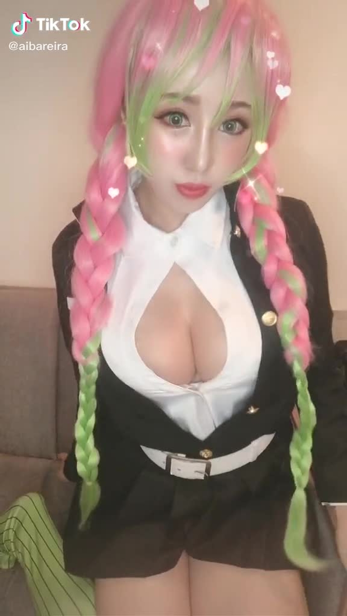 #甘露寺蜜璃コスプレ #鬼滅の刃コスプレ #かんろじ #伊黒小芭内コスプレ #demonslayer #鬼滅の刃#mitsurikanroji