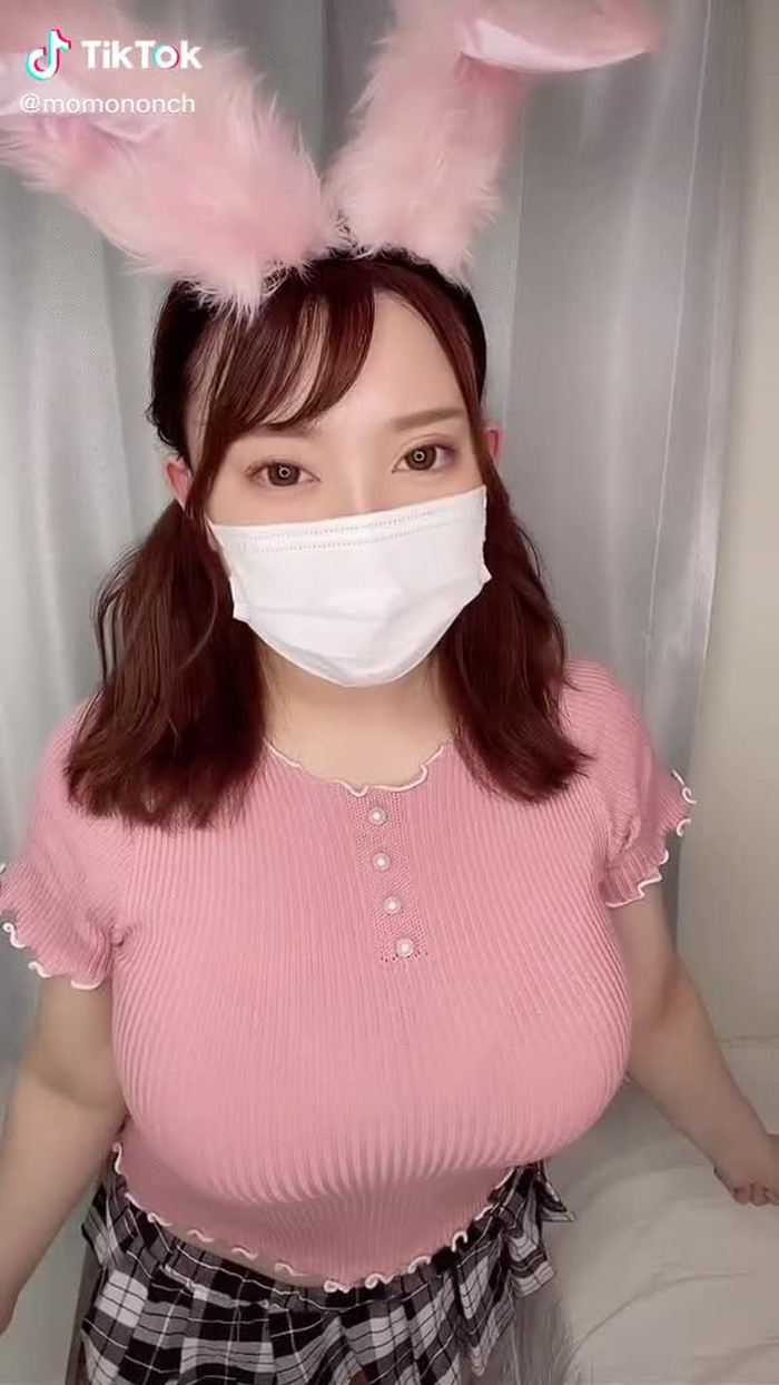 私の全力うさぎ女子🐰♥️#だいぶ恥ずかしい #フォローしてください #もものんちゃんねる #もものん #YouTube #見てね