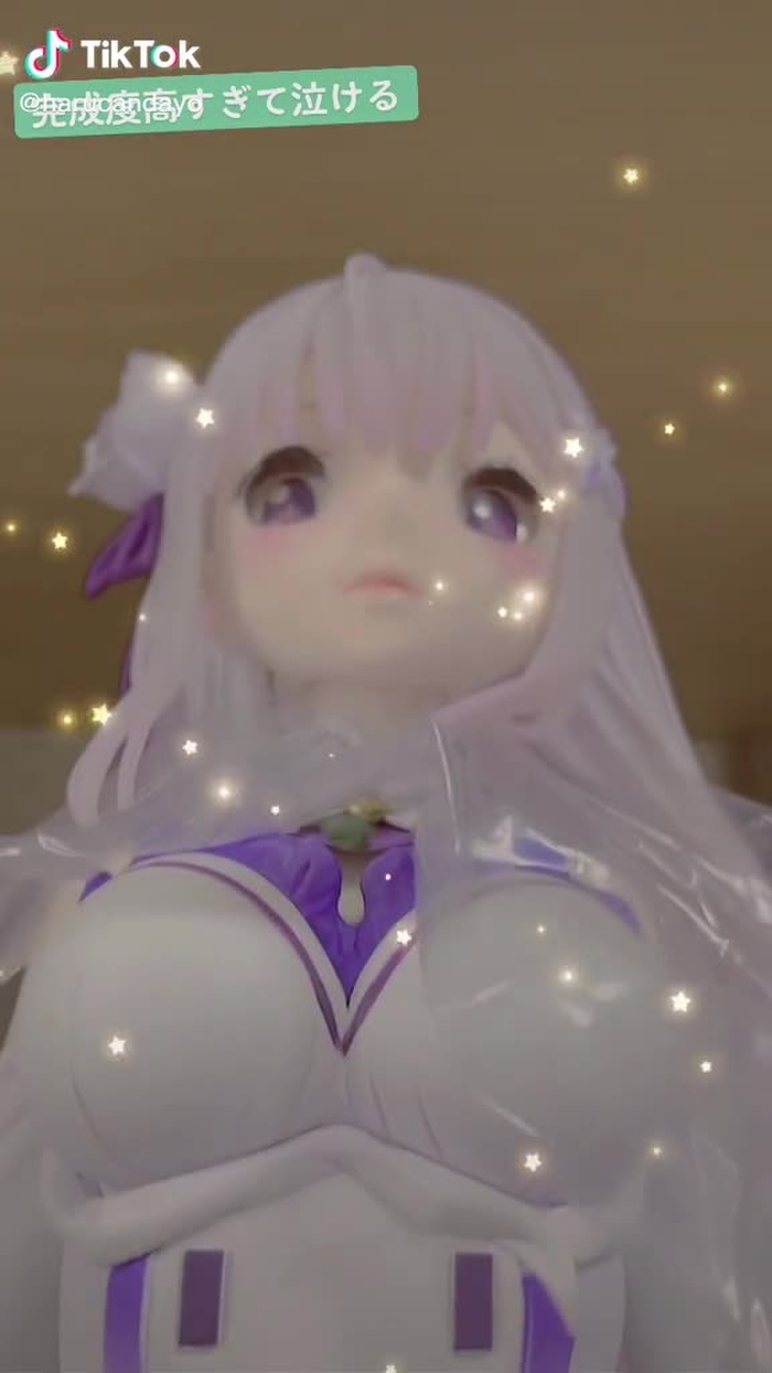 #リゼロ　#一番くじ　だいすき　目が動くんだよ🥺