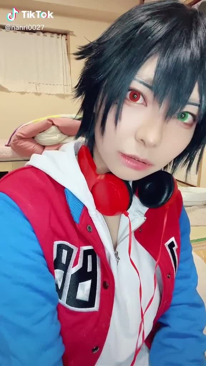 久々の宅コス男装！#ヒプマイ#ヒプノシスマスク #山田一郎#コスプレ#宅コス#男装