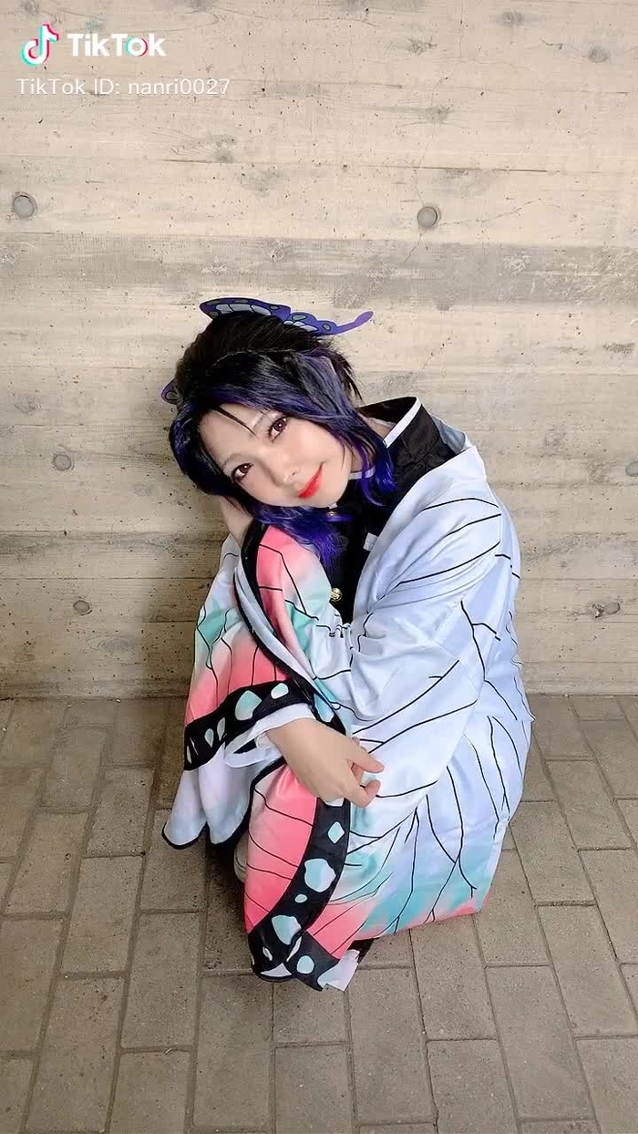 #鬼滅の刃#胡蝶しのぶ#コスプレ#cosplay