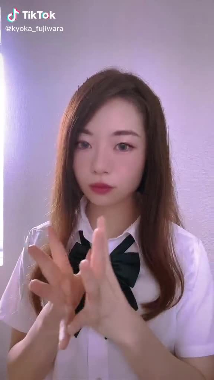 TikTok (ティックトック) で kyoka🕊🤍 (@kyoka_fujiwara) の動画を見る 1