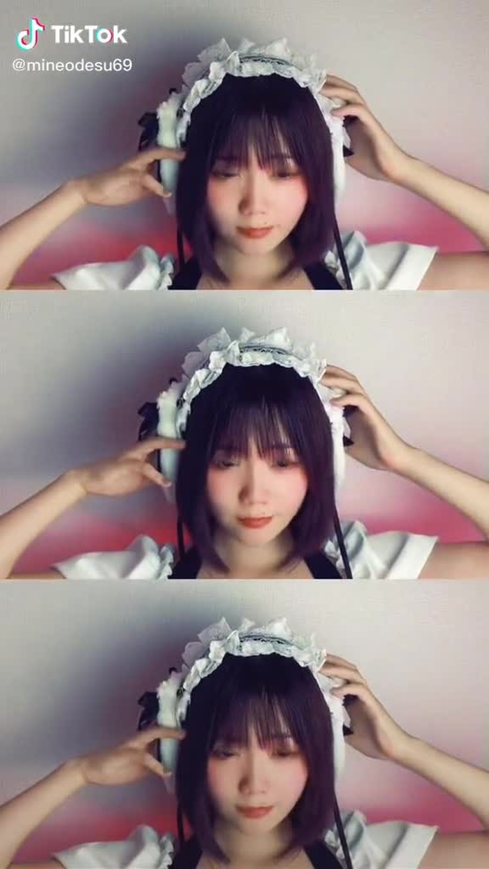 こんなtiktokぽいこと初めてやったかもしれん() 地雷メイクめざしたけどわからんのう、、🥲