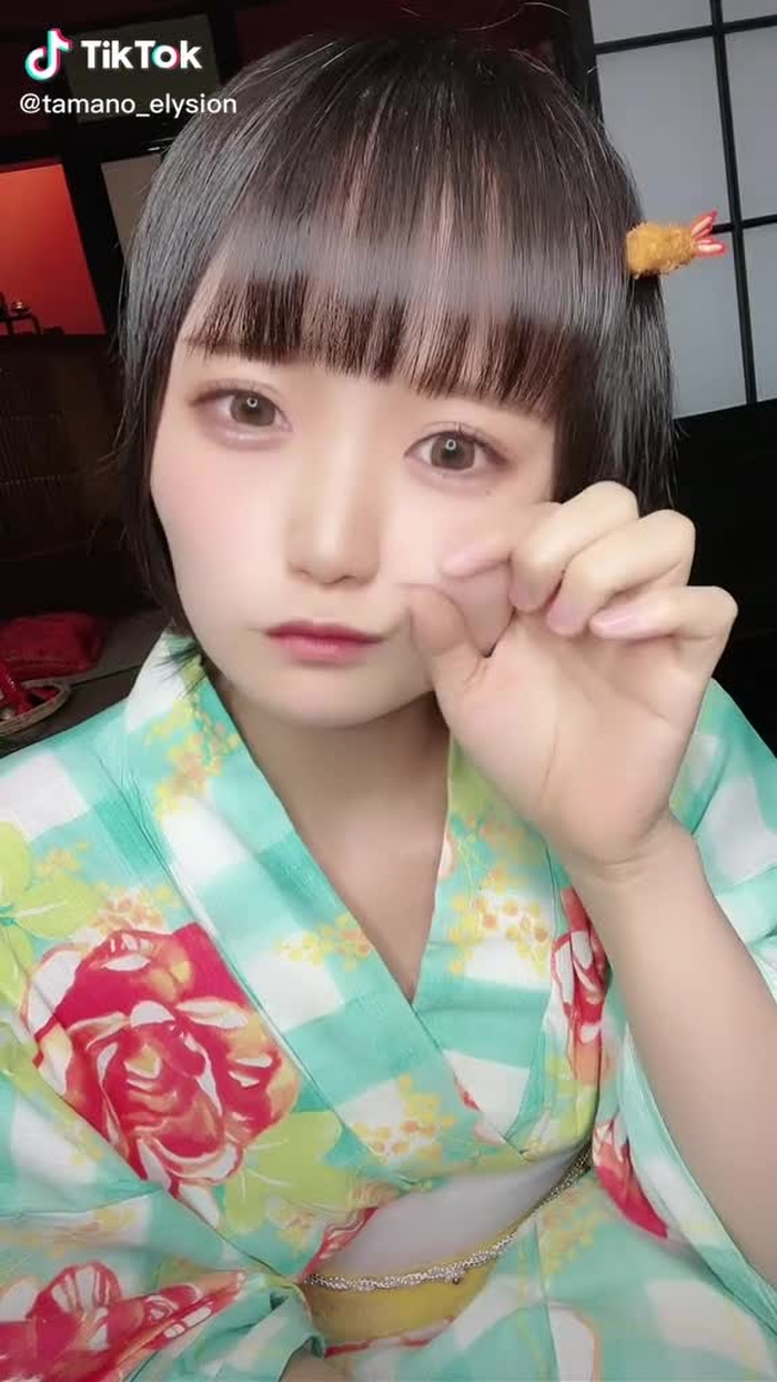 #ほっぺ #ほっぺぷにぷに #グラビアアイドル #ましろたまの #浴衣
