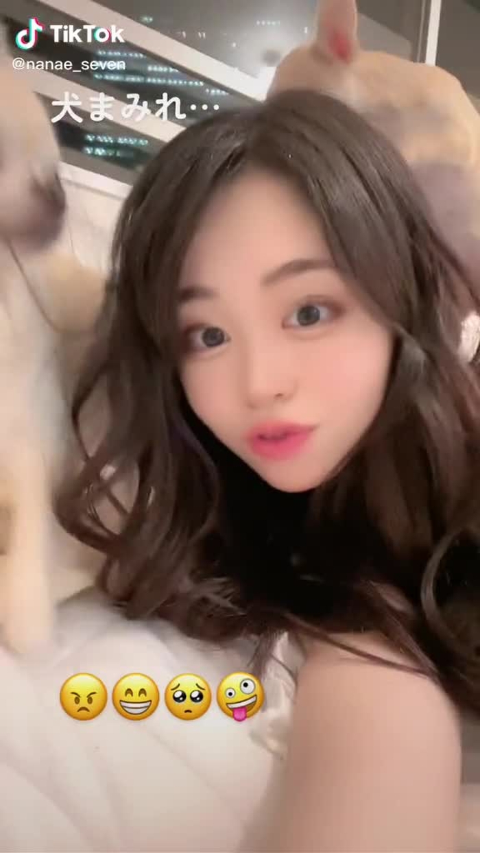 #おすすめにのりたい #cuteemoji #cuteemojifaces #犬 #黒髪