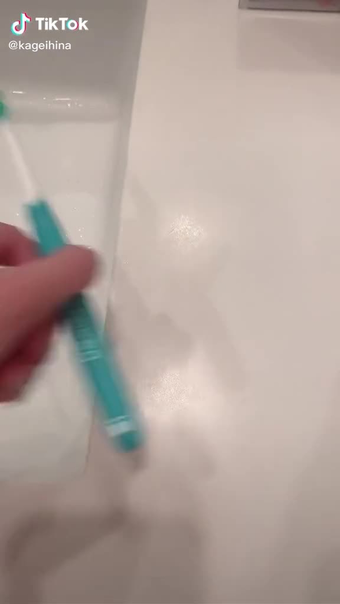でも歯ブラシ持ってた🪥