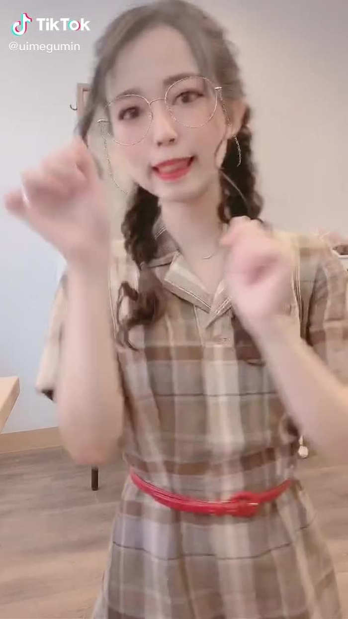眼鏡似合うかなっ？？　　#リズム合わせ  #むあむあダンス  #むあむあ