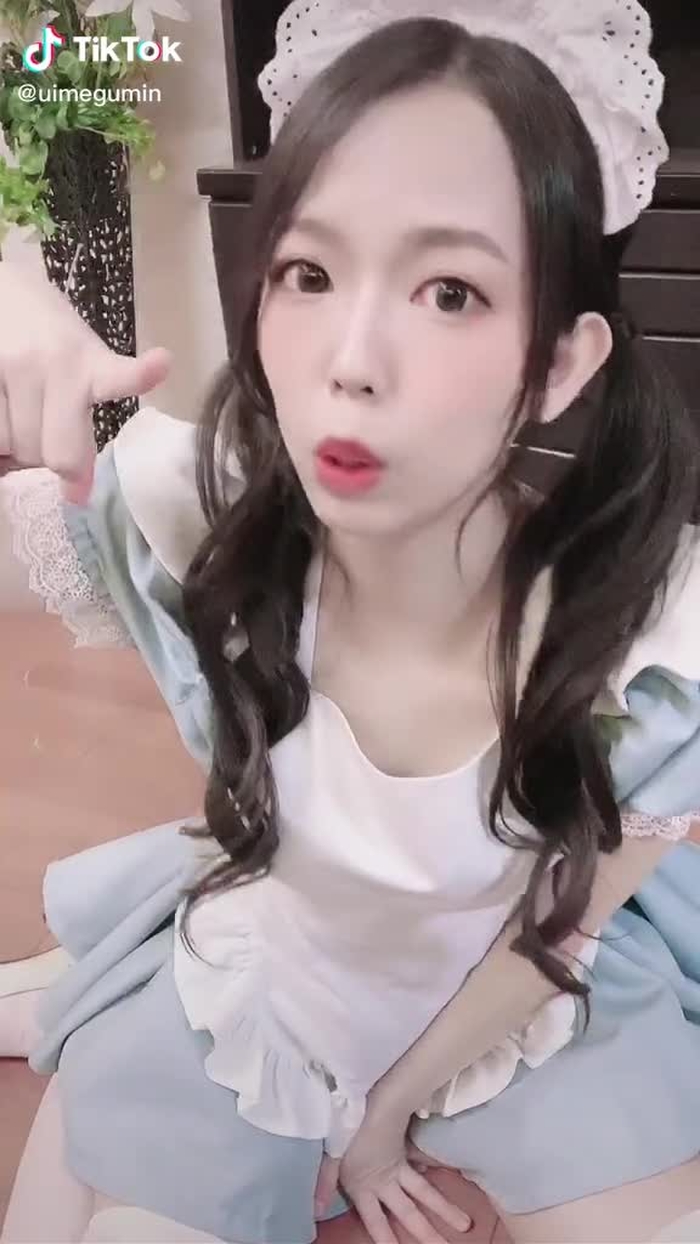 私もこれくらい推されたい🥰 #メイド服 #おうちでコスプレ #おうちで過ごし隊