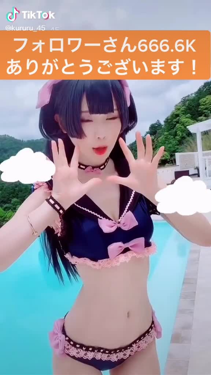 666.6kフォロワーさんありがとうございます！いつもありがとう！#バズった動画をもう一度  #cosplay #cosplayer #コスプレ #コスプレイヤー #シャニマス #黛冬優子