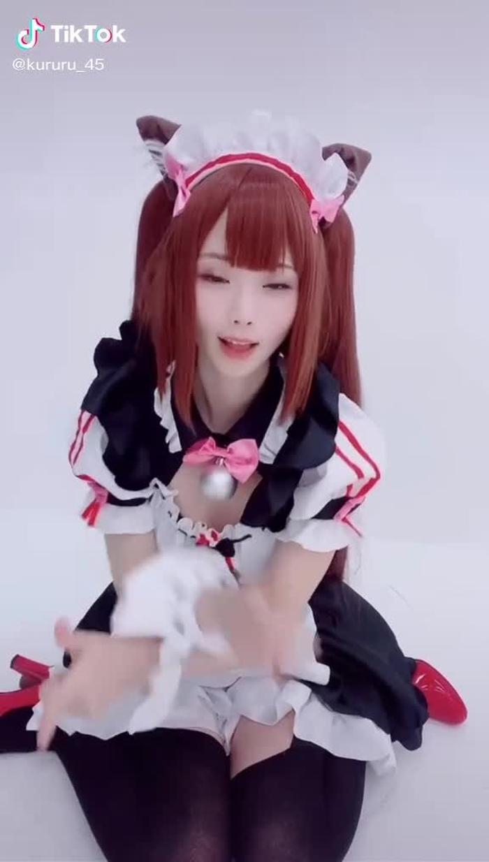 この音源、イヤホン壊れたかと思った #ネコぱら #ショコラ #コスプレイヤー #コスプレ #cosplay #cosplayer