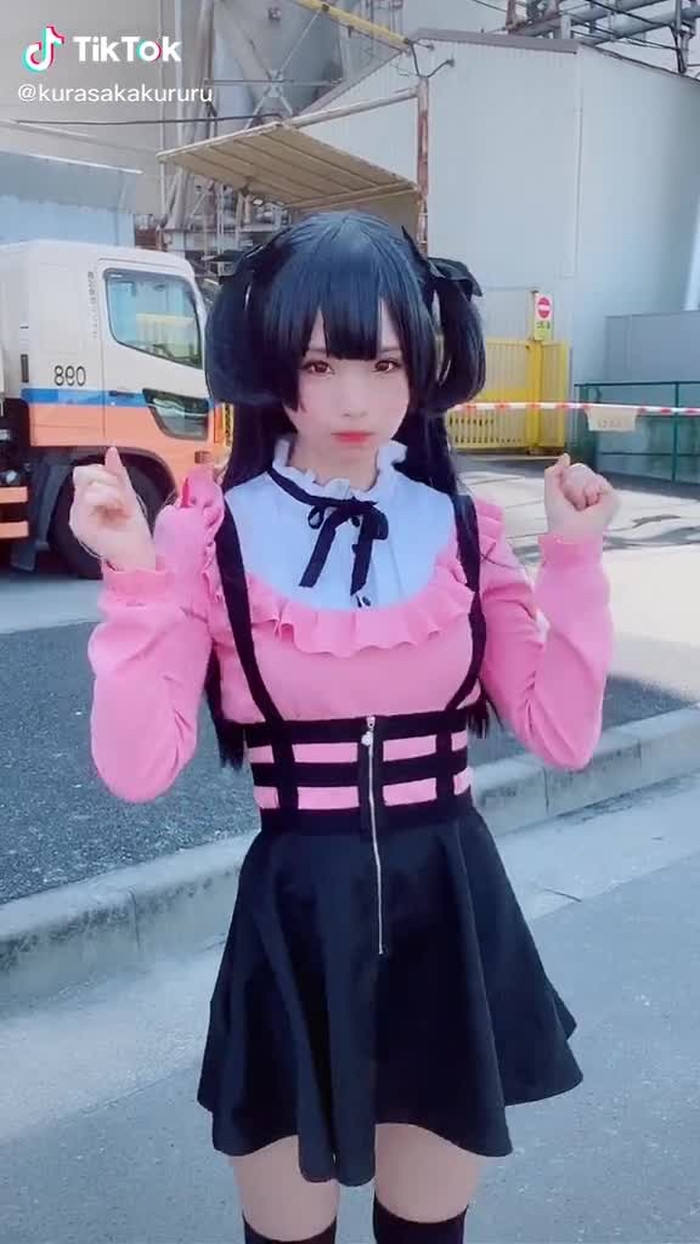 一発撮りなので色々許して😂　#コスプレ #黛冬優子 #cosplay #cosplayer #コスプレイヤー
