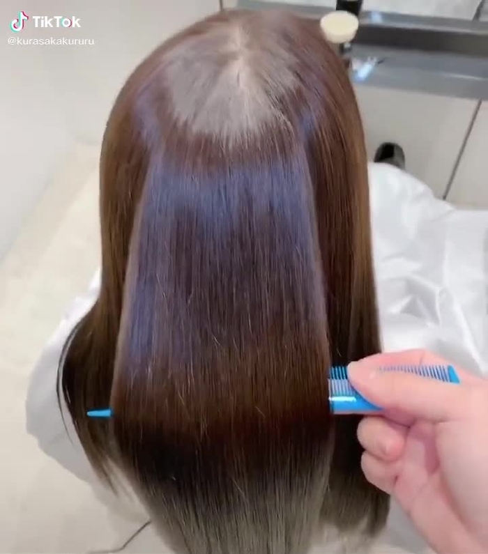 11月の動画だけどTwitterで反響があったのでこちらにも！自慢のロングヘア😊美容師の牛島利之さんにお世話になっております